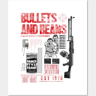 Bullets and Ranch Beans Posters and Art